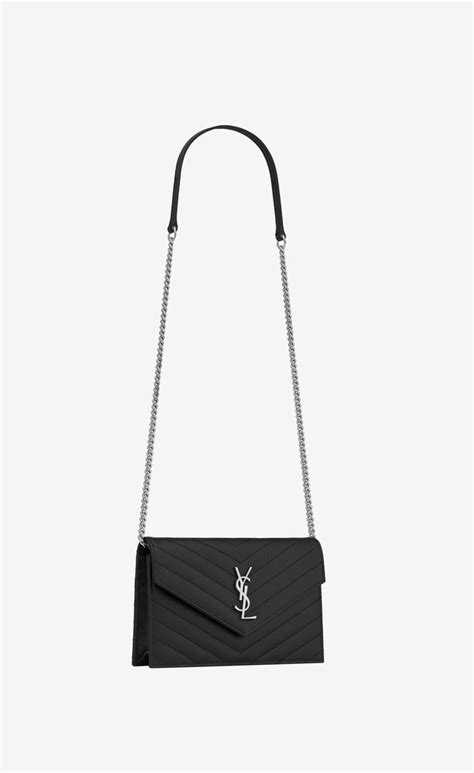 ysl chain wallet vs envelope|yslcassandre envelope chain wallet.